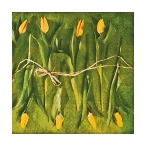 Servítky na dekupáž Fresh Tulips – 1 ks