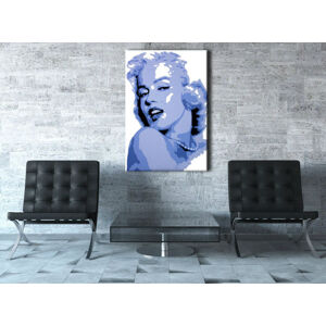 Ručne maľovaný POP Art obraz Marilyn Monroe  mon (POP ART obrazy)