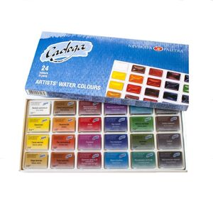 Set umeleckých akvarelových farieb Ladoga / 24x2,5ml