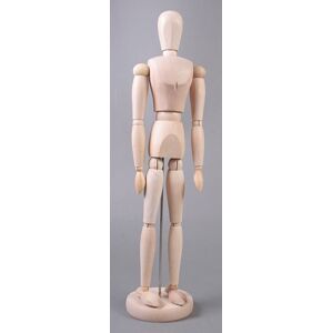 Drevený model ľudského tela - muž - 40 cm